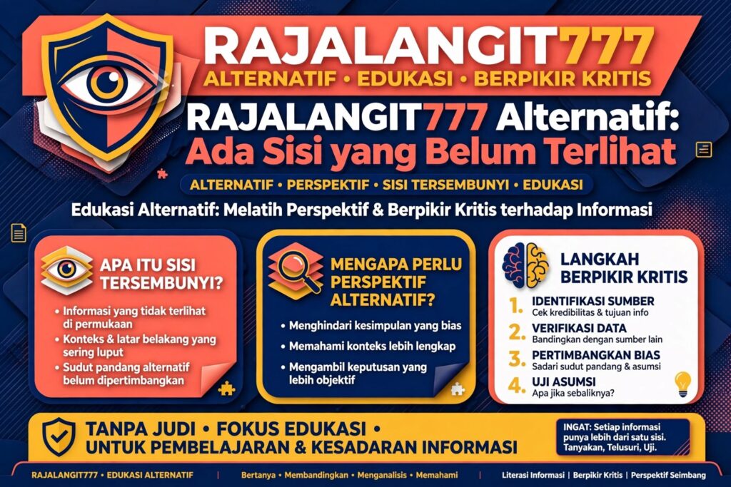 RAJALANGIT777 Alternatif: Ada Sisi yang Belum Terlihat
