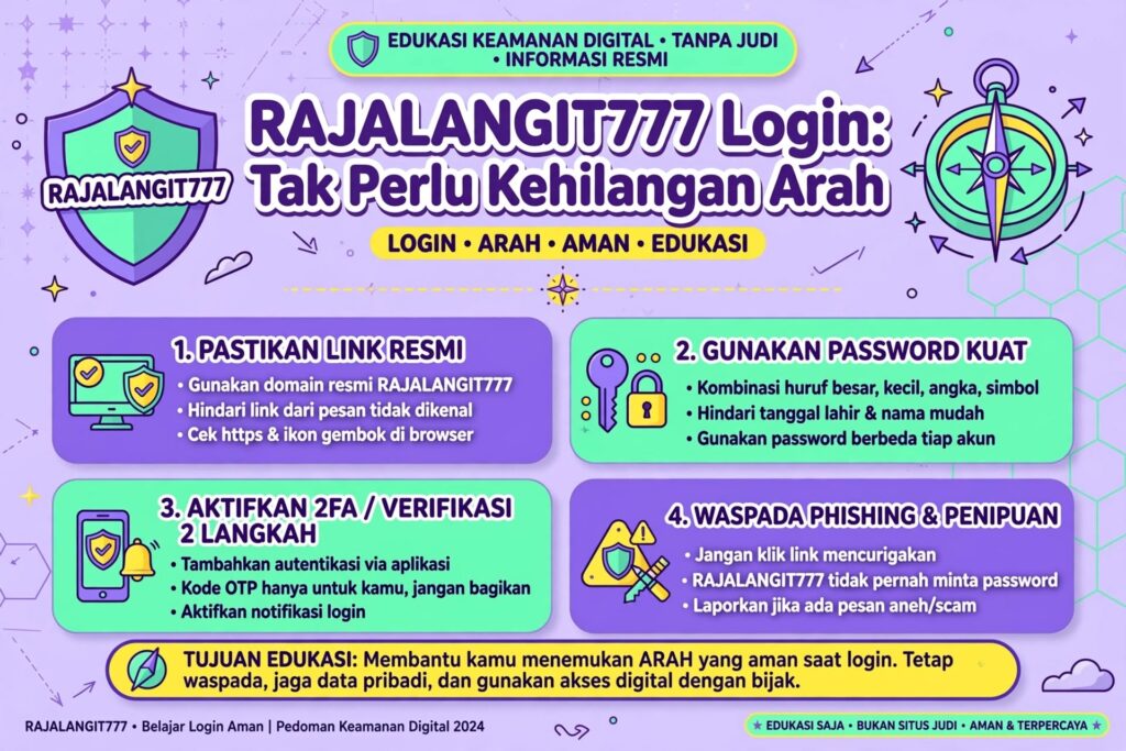 RAJALANGIT777 Login: Tak Perlu Kehilangan Arah