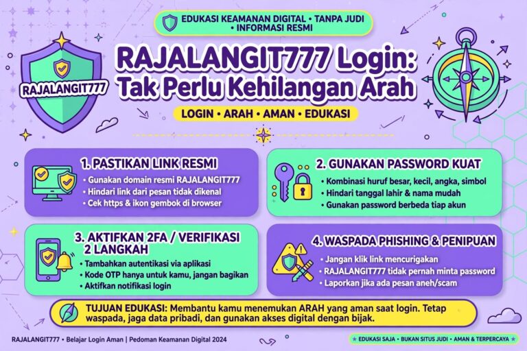 RAJALANGIT777 Login: Tak Perlu Kehilangan Arah