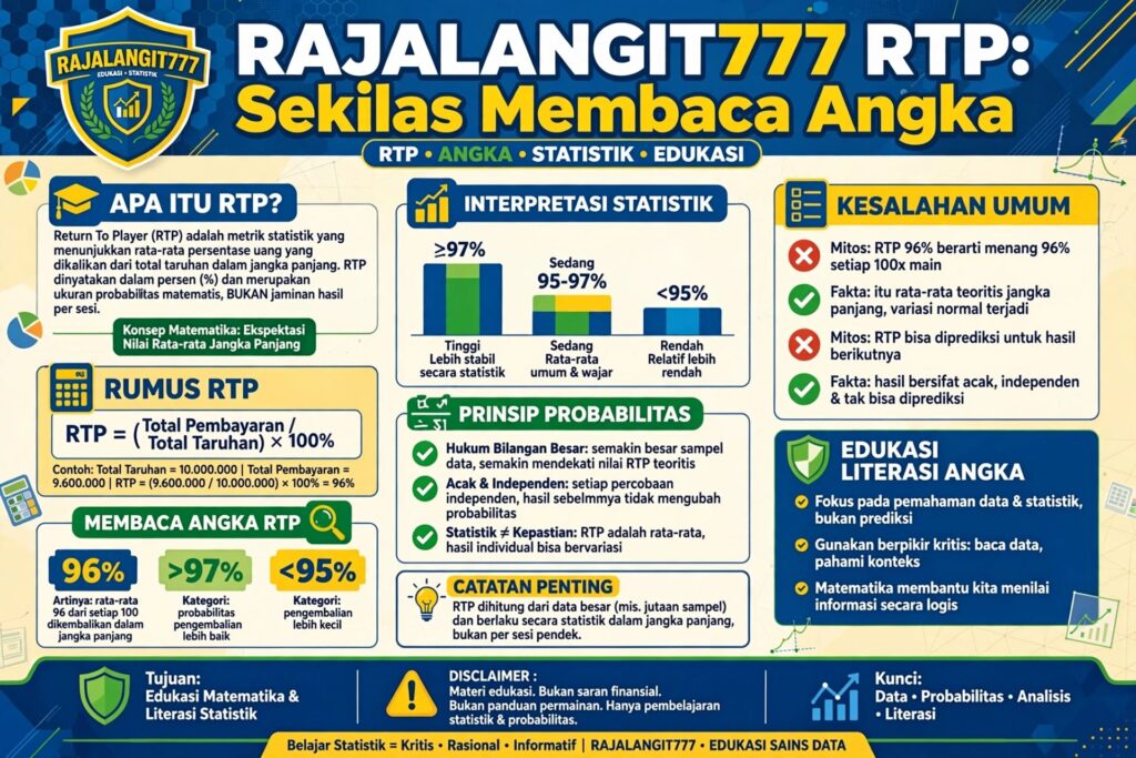 RAJALANGIT777 RTP: Sekilas Membaca Angka